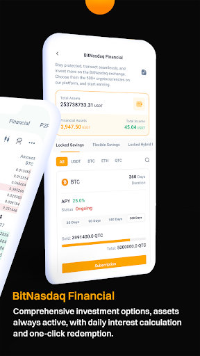 BitNasdaq: Buy & Sell Crypto Screen 3