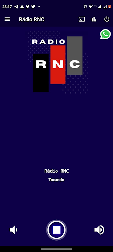 Android application Rádio RNC screenshort