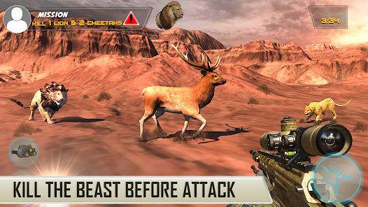 Animal Hunting Sniper Shooter App Store Data & Revenue, Download Estimates  on Play Store