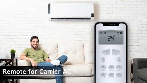 Remote for Carrier AC Screen 3