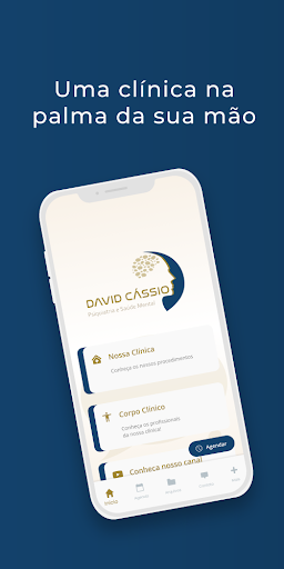 Android application David Cássio screenshort