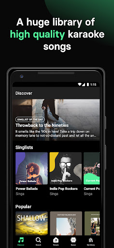 Singa: Sing Karaoke & Lyrics Screen 3