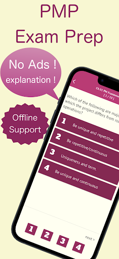 Android application PMP Prep Exam Original screenshort