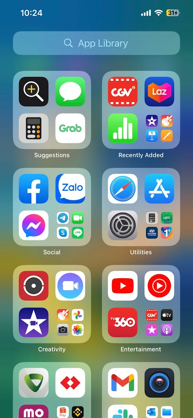 cara menampilkan aplikasi yang tersembunyi di iPhone