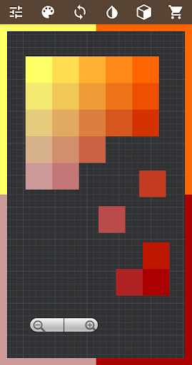 Screenshot of COLOR PUZZLE