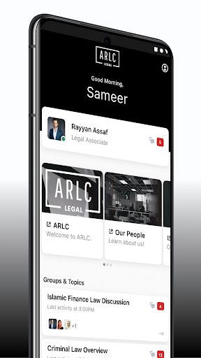 Android application Abdul Rahman Law Corporation screenshort