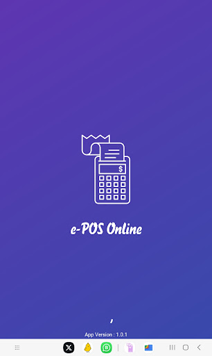 e-POS | Billing | Online App Screen 3