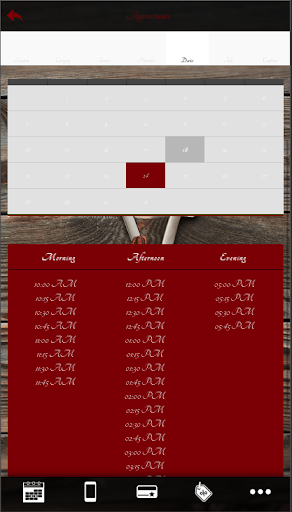 J & E Barbershop Screen 2