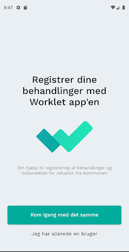 Android application WorkLet screenshort