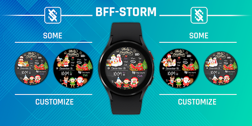 BFF46- Merry Christmas Snowman Screenshot 4 - AppWisp.com