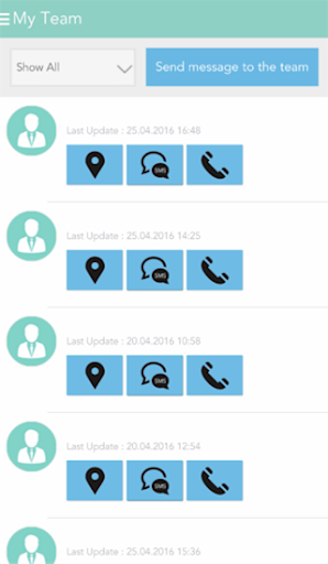 Android application زين عملياتي screenshort