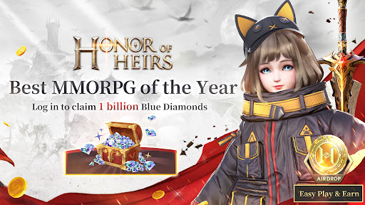 لعبه Honor of Heirs apk مهكر0