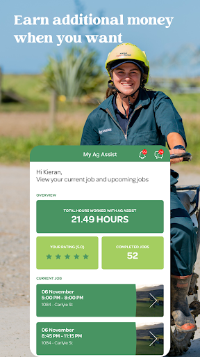 Android application Ag Assist - Worker screenshort