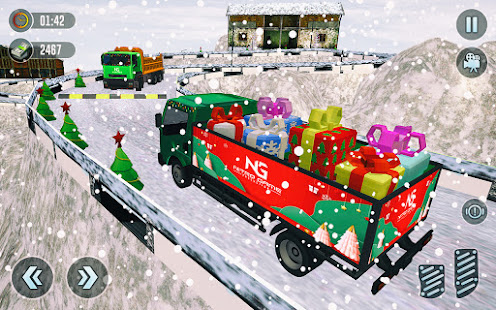 Christmas Truck Driving Games 1.0.3 APK screenshots 14