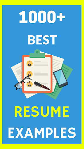 Android application 1000+ Resume Examples screenshort