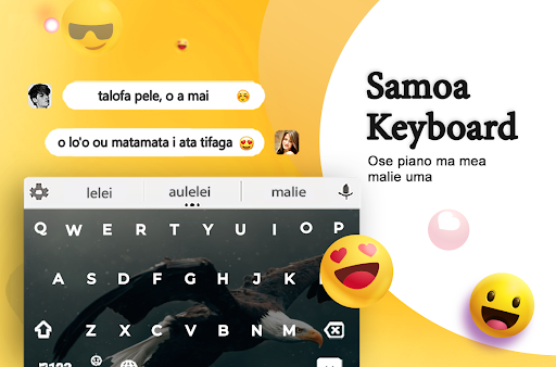 Android application Samoan Keyboard screenshort