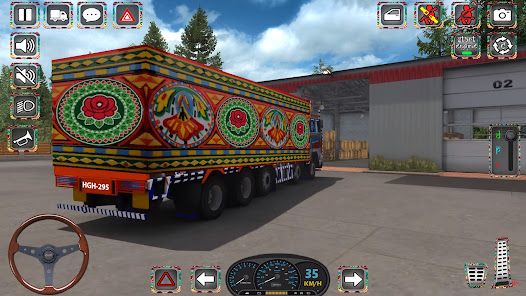 Indian Larry Truck Driving 3D 0.2 APK + Mod (Unlimited money) إلى عن على ذكري المظهر