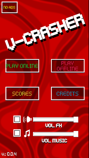 Android application V-Crasher screenshort