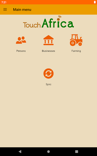 TouchAfrica Screen 2