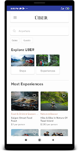 Screenshot 4 UBER - Travel and Real Estate android
