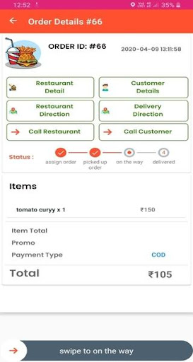 Pinky Food Rider Screen 2