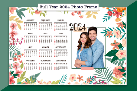 Calendar Photo Frame 2024