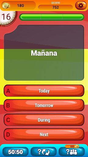 Spanish Vocabulary Quiz Game 9.0 screenshots 3