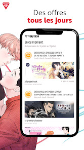 Captura 3 Verytoon: webtoon et manga android