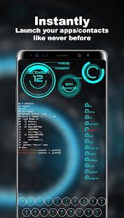Futuristic Launcher Pro Ekran görüntüsü