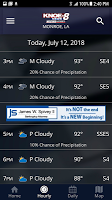 screenshot of KNOE Weather
