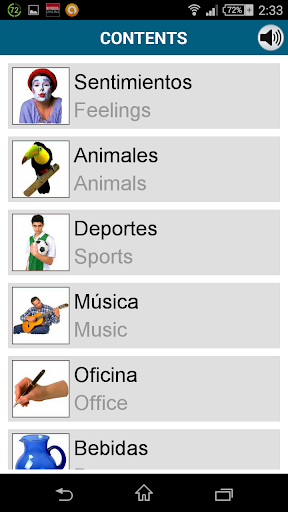 Screenshot of 50 languages - all inclusive