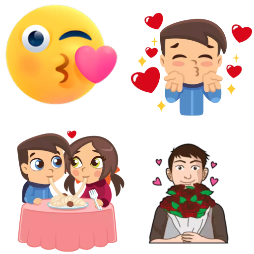 Love stickers Screen 2