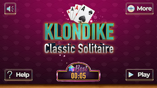 Classic Klondike Solitaire Car - Screenshot 1