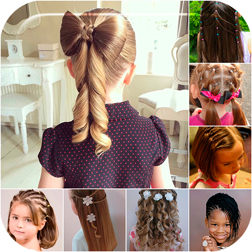 Hairstyles for girls  Icon