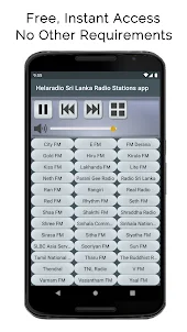 Sri Lanka Radio Stations app