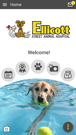 Android application EllicottVets screenshort