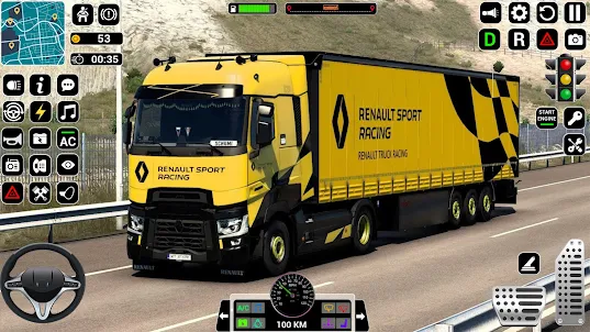trò chơi giả lập xe tải euro