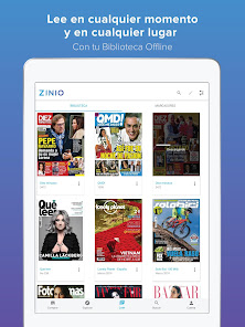 Captura de Pantalla 3 ZINIO - Revistas Digitales android