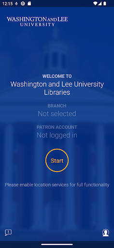Android application W&L University Libraries screenshort