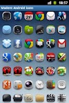 screenshot of Modern Android icon pack