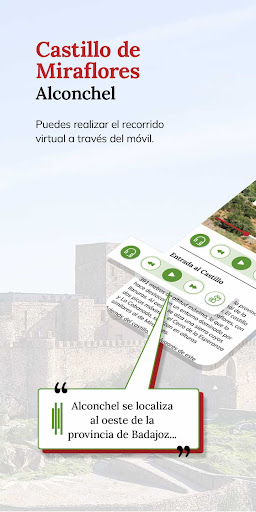 Android application Castillo de Alconchel screenshort