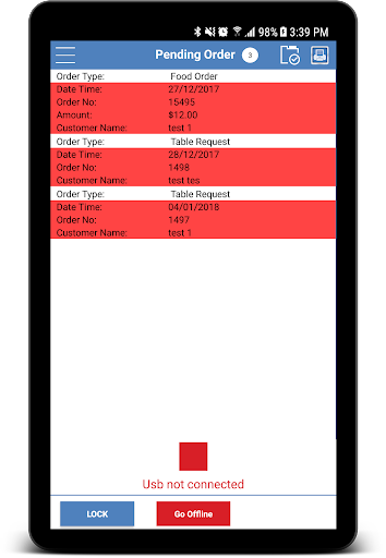 Android application rongoproapp screenshort