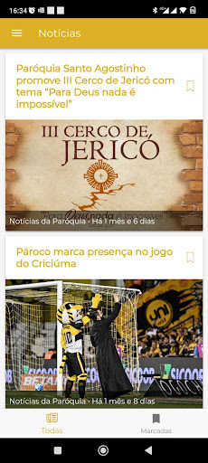 Paróquia Santo Agostinho SC Screen 3