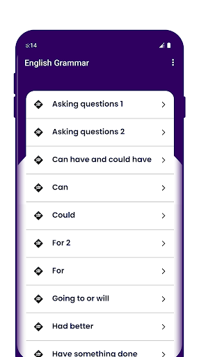 English Grammar Screen 2