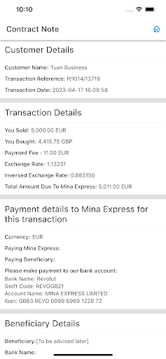 Minamoney Screen 2