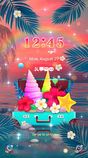Tropical Beach - Wallpaper Screen 2