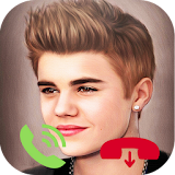 Fake Call Justin Bieber icon