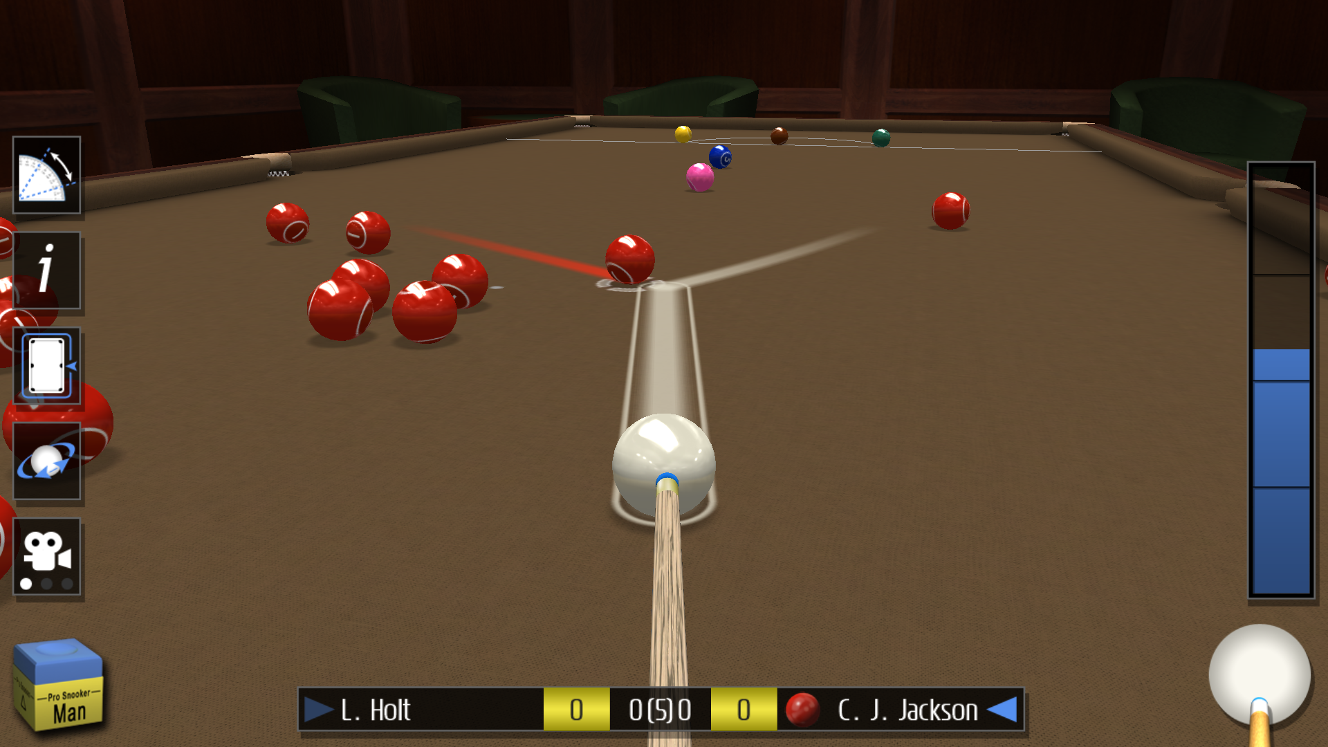 Android application Pro Snooker 2022 screenshort