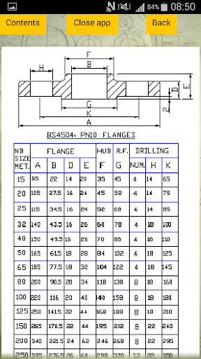 Fabricators Handbook Screen 2