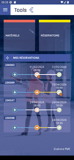 Android application Esabora.Tools.Mobile screenshort